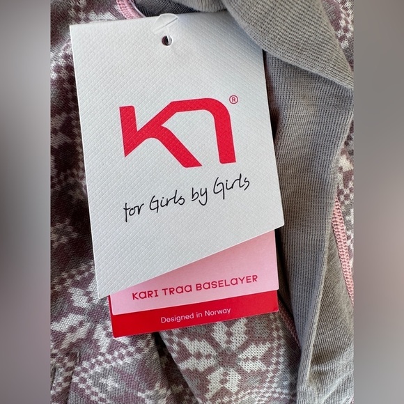 Kari Traa Rose Half Zip Baselayer Hoodie - 100% Merino Wool - Picture 6 of 6